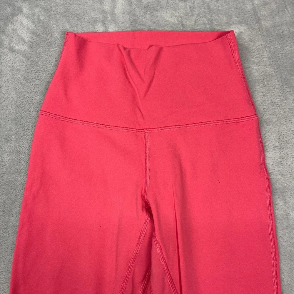 Lululemon Leggings Womens 2 (18/23) Pink Gym Fit Running Align High-Rise Pull-On